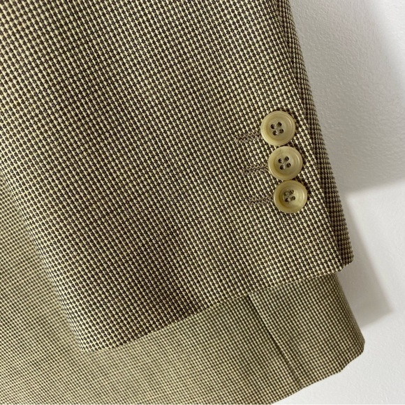 Coppley Mens Size 42 R Blazer Sport Coat Check - Picture 2 of 13